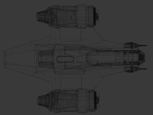 the razorcrest 3D Model