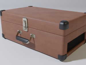 portable record player Modèle 3D