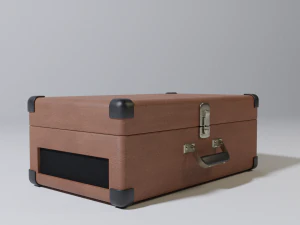 portable record player 3D Model