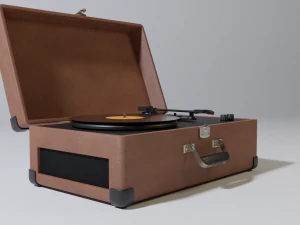 portable record player 3D Model