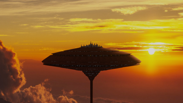cloud city Modello 3D .c4d .max .obj .3ds .fbx .stl .blend 
