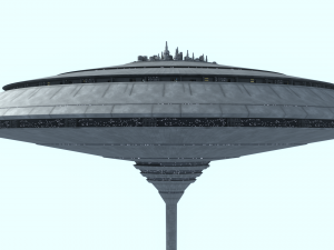 cloud city Modello 3D