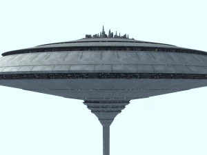 cloud city 3D Model