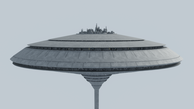 Cloud City 3D Модель In Город 3DExport