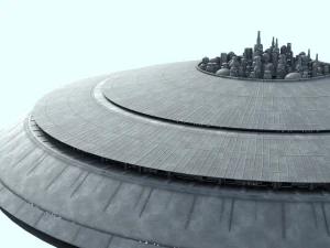 cloud city 3D Model