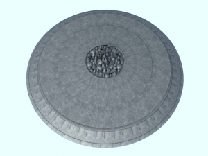 cloud city Modello 3D