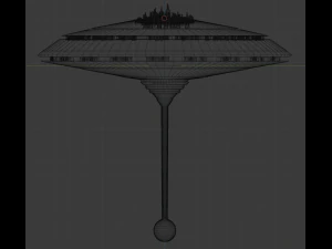 cloud city 3D Model