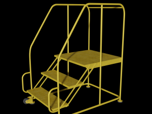 roll around staircase 3Dモデル