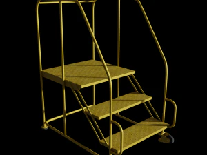 roll around staircase 3D Model
