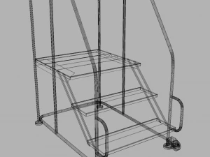 roll around staircase 3D Model