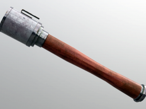 german grenade m24 wwii stielhandgranate 3D 模型
