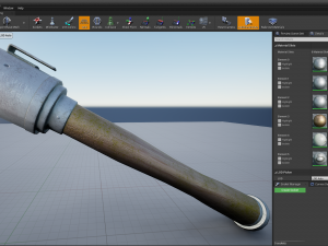 german grenade m24 wwii stielhandgranate 3D 模型