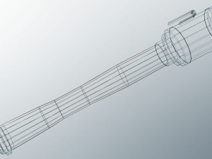 german grenade m24 wwii stielhandgranate 3D 模型