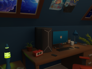 30 low poly electronic and household appliances 3D Model