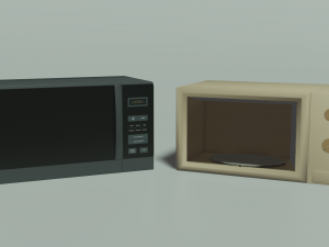 30 low poly electronic and household appliances 3D Model