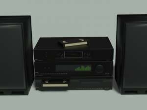 30 low poly electronic and household appliances 3D Model