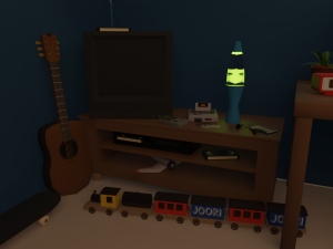 30 low poly electronic and household appliances 3D Model
