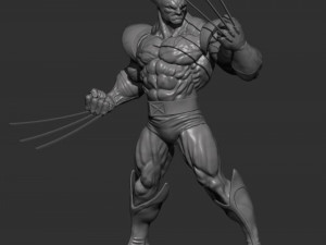wolverine 3D-Druckmodell