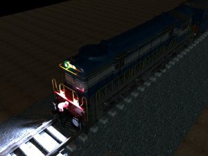 train 3D Model