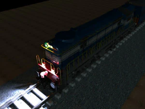 train 3D Model