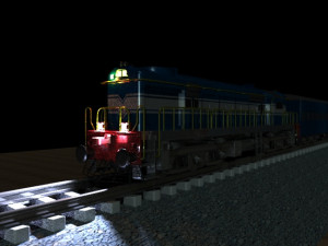 train 3D Model