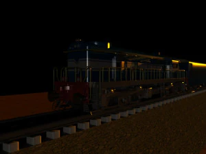 train 3D Model