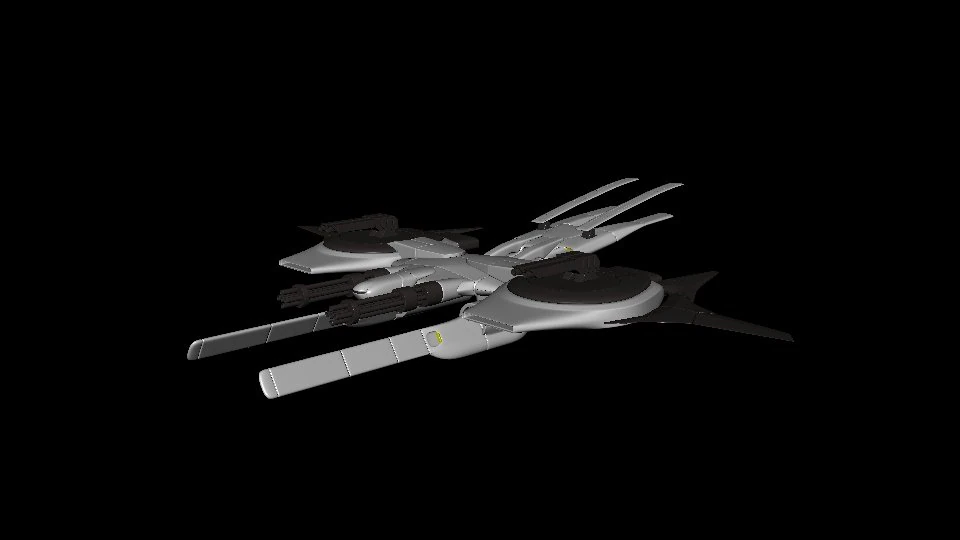 飞船 3D 模型 .c4d .max .obj .3ds .fbx .stl .blend 