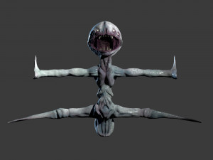 monster realistic - underworld laker Modello 3D