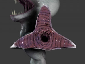 monster realistic - underworld laker Modello 3D