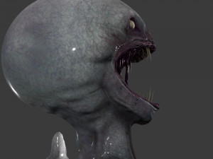 monster realistic - underworld laker Modello 3D