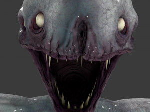monster realistic - underworld laker Modello 3D