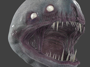 monster realistic - underworld laker Modello 3D