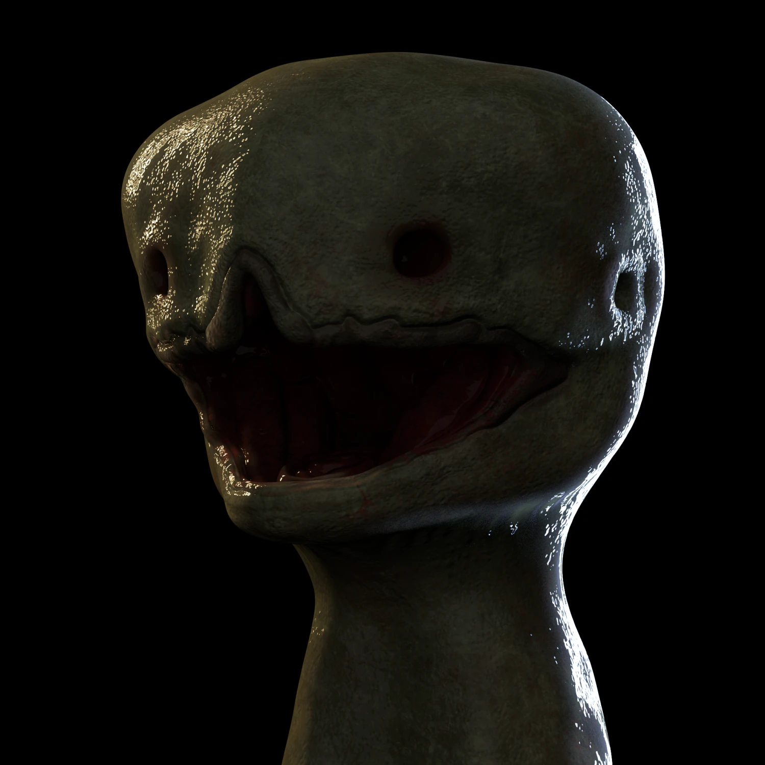 realistic creeper - minecraft 3D Model .c4d .max .obj .3ds .fbx .stl .blend 