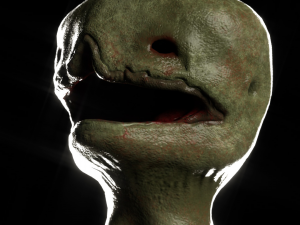 minecraft rig - realistic creeper Model 3D
