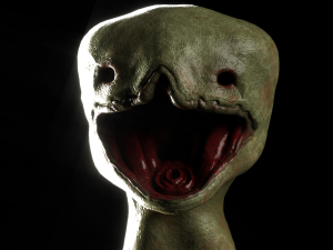 minecraft rig - realistic creeper Model 3D