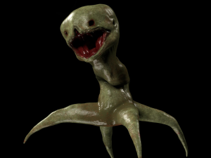 minecraft rig - realistic creeper Model 3D