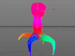 minecraft rig - realistic creeper Model 3D
