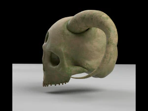 demon skull 3D Model