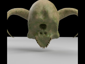 demon skull 3D 模型