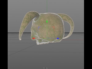 demon skull 3D 模型