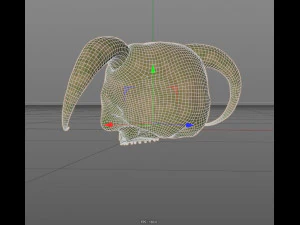 demon skull 3D Model