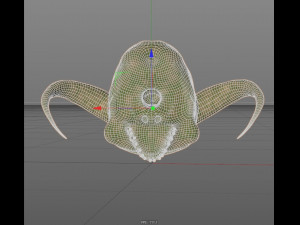 demon skull 3D 模型