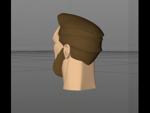HEAD OF MESSI - PROFESSIONAL FOOTBALL ATHLETE Modèles 3D en vedette