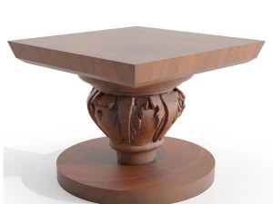 the statue of jesus is sitting and praying 1 3D Model
