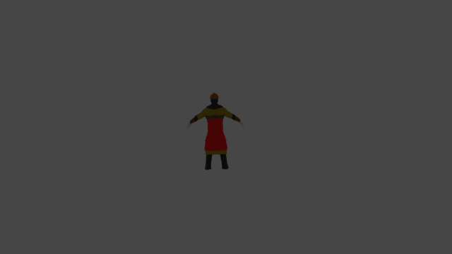 medieval turkish soldier 3D Model .c4d .max .obj .3ds .fbx .stl .blend 