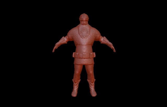 viking z brush Modelo 3D .c4d .max .obj .3ds .fbx .stl .blend 