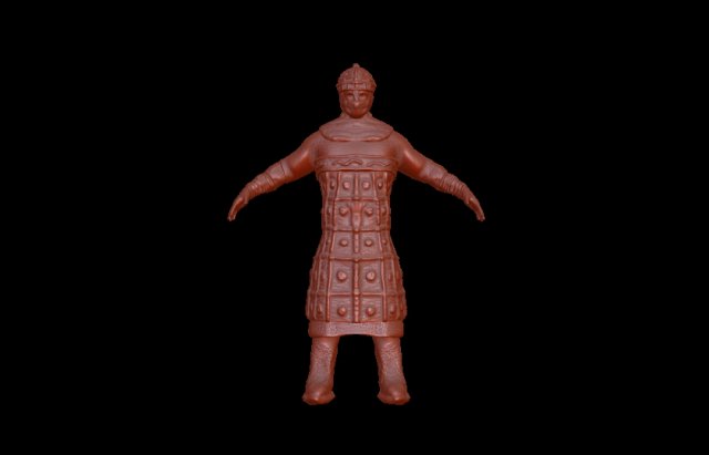 medieval turkish soldier 3D Model .c4d .max .obj .3ds .fbx .stl .blend 