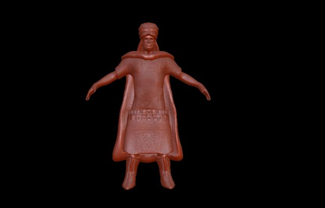 byzantine king 3D Model .c4d .max .obj .3ds .fbx .stl .blend 