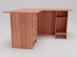office table 3D Model