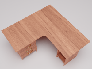 office table 3D Model